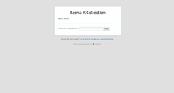 Desktop Screenshot of basmakcollection.com